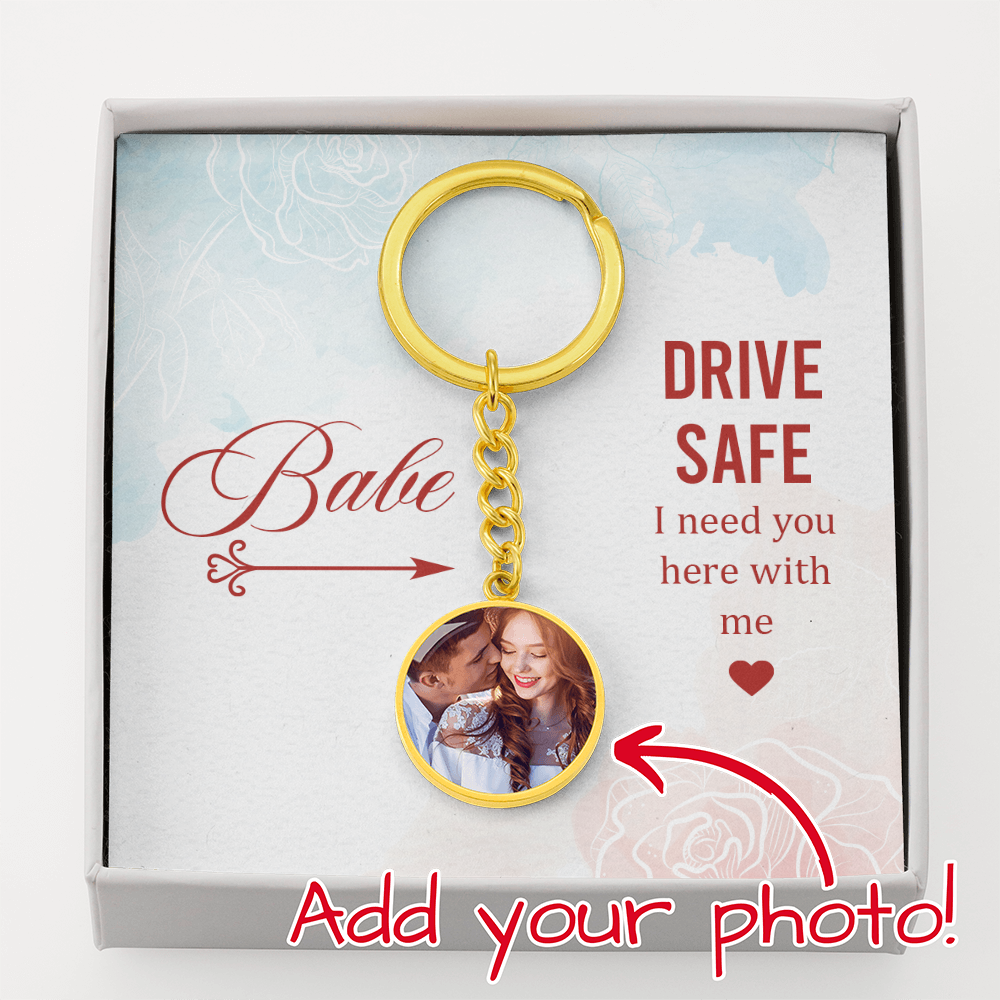 Photo Upload Keychain Drive Safe