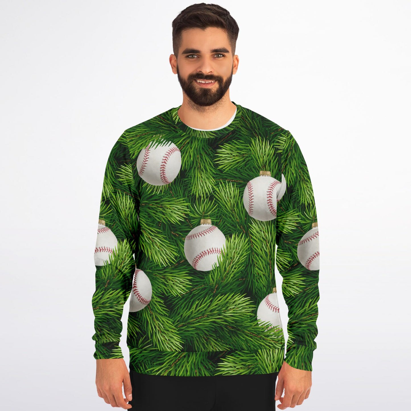Baseball Tree Ugly Sweater