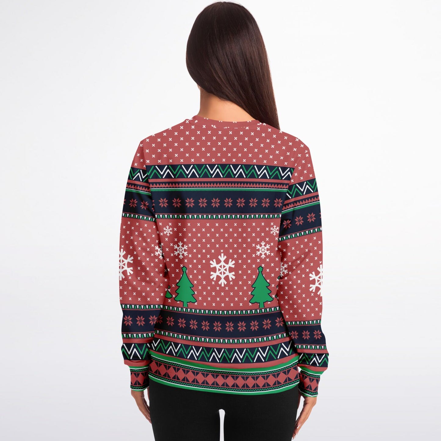 Holiday Spirit Wine Ugly Sweater