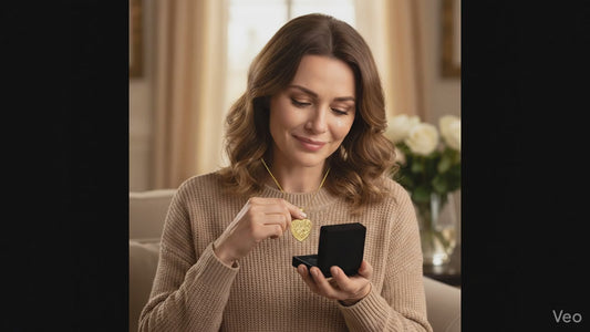 Personalized Heart Map Necklace – Engraved With the Place Your Story Began